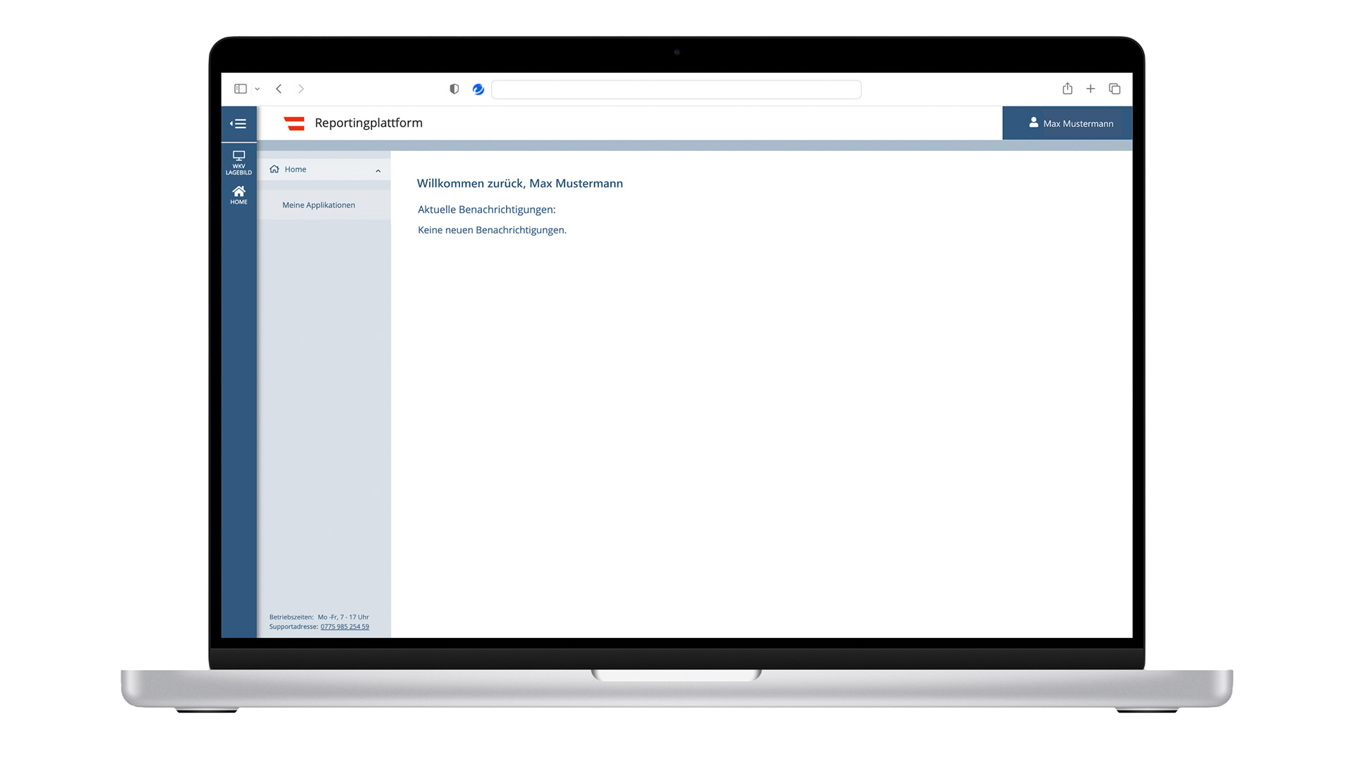 Reporting Platform Screenshot 3